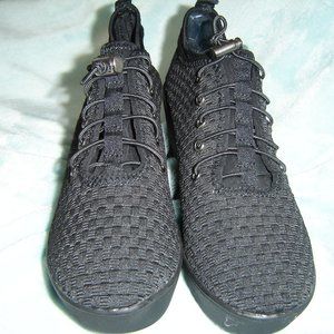Black Wedged Comfort Shoes  - NWOT